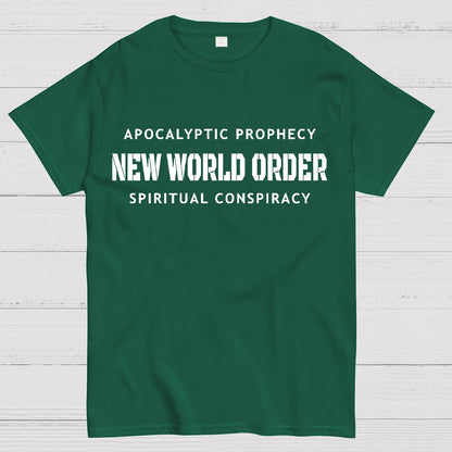 New World Order Spiritual Conspiracy Geek T-Shirt