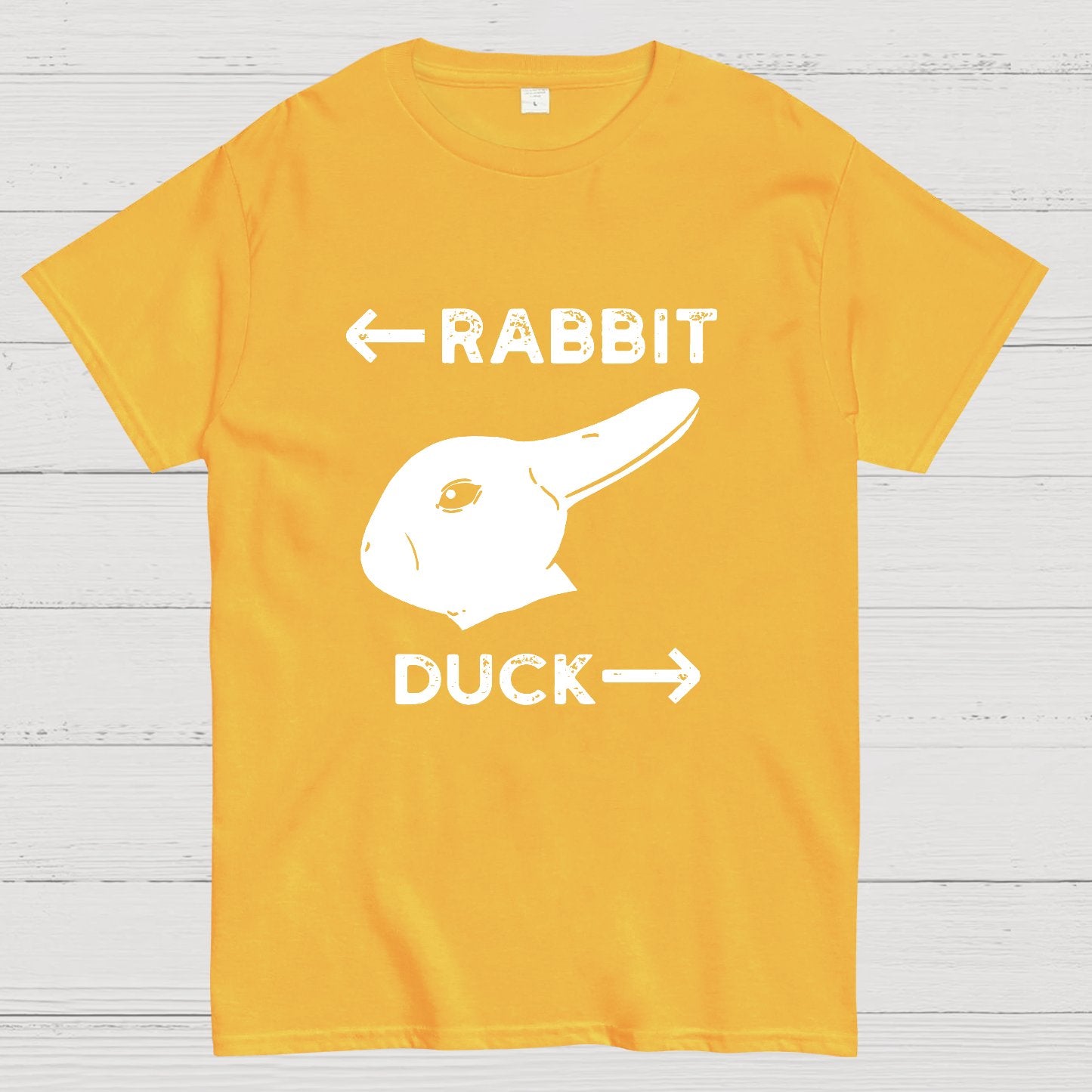 Wittgensteins Rabbit Duck Geeky T-Shirt