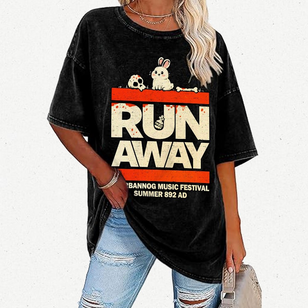 Harmony Music Festival Vintage Distressed T-shirt
