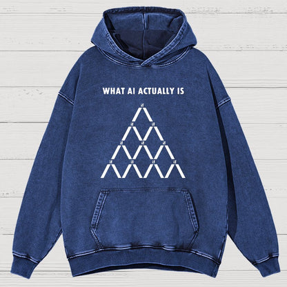 Artificial Intelligence Machine Learning Vintage Distressed Hoodie