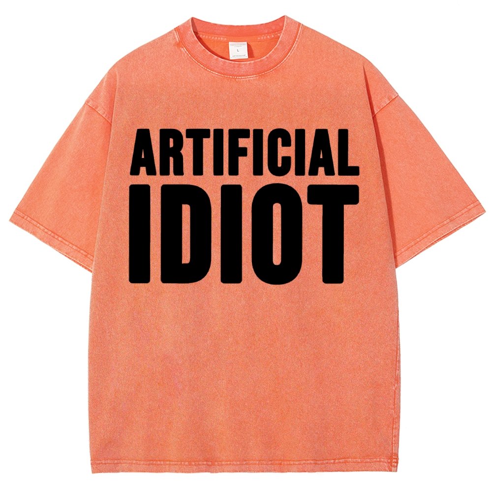 Artificial Idiot Vintage Distressed T-shirt
