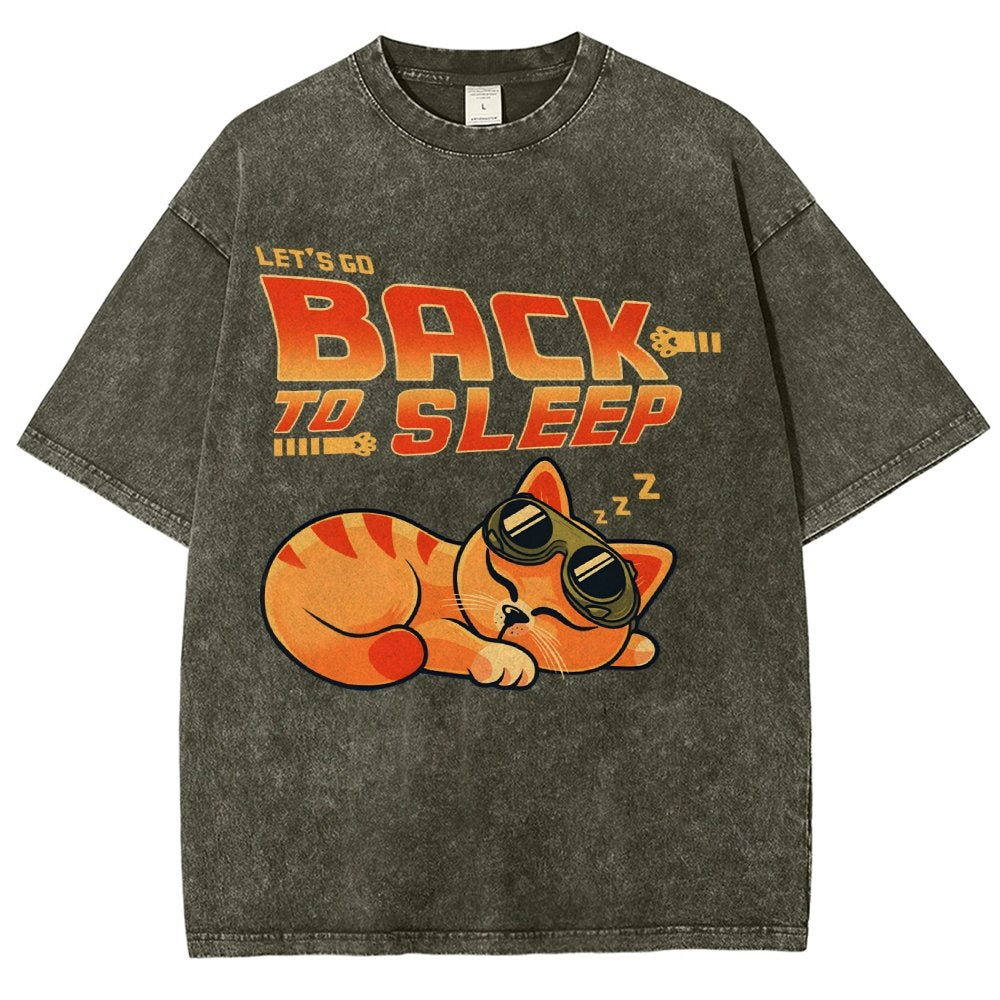 Back To Sleep Vintage Distressed T-shirt