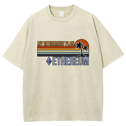 ETH Retirement Plan Vintage Distressed T-shirt