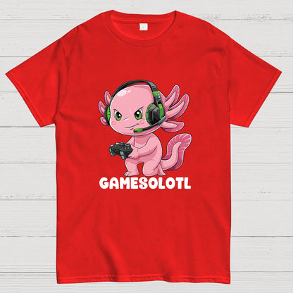 Gamer Axolotl Geek T-Shirt
