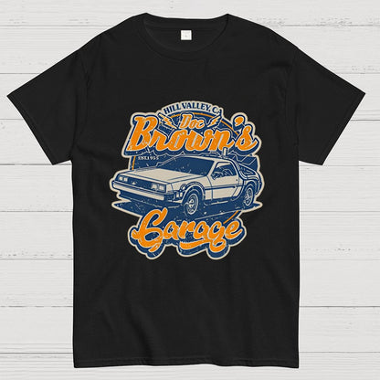 Doc Brown's Garage Geek T-Shirt