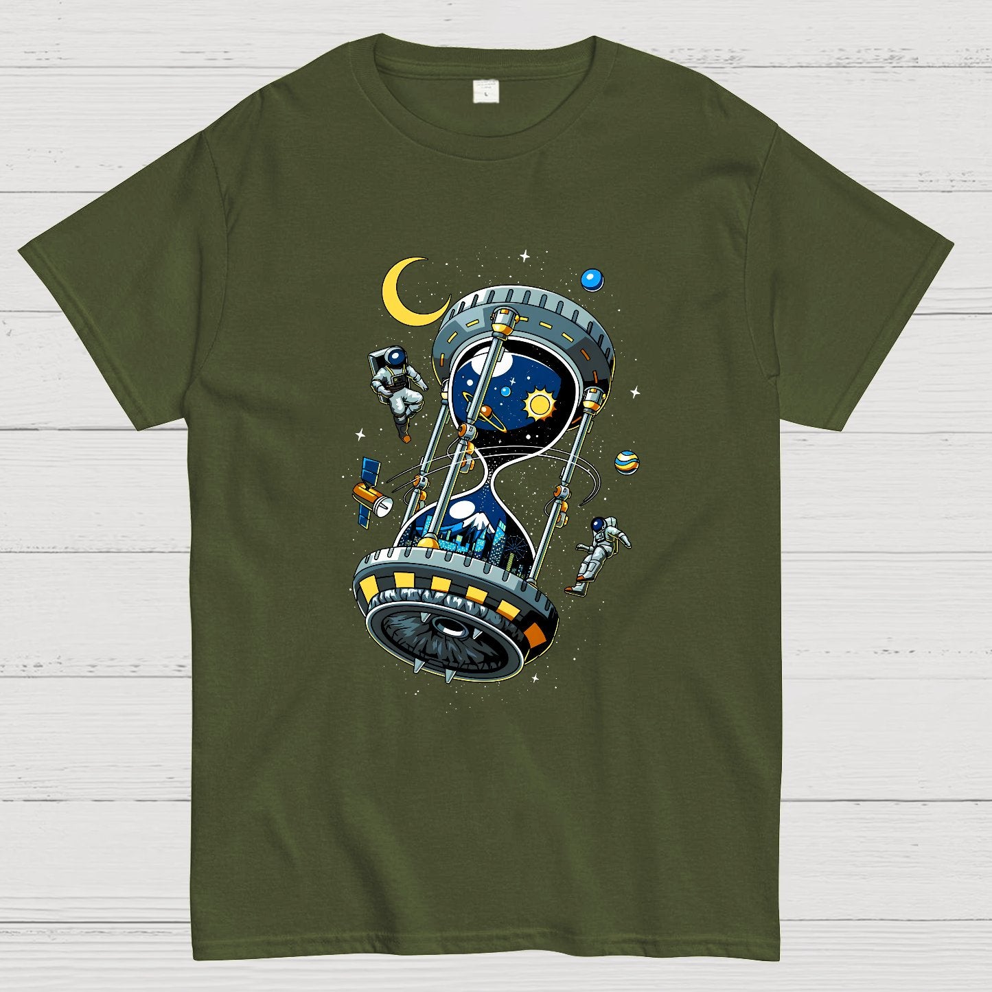 Space Hourglass Geek T-Shirt