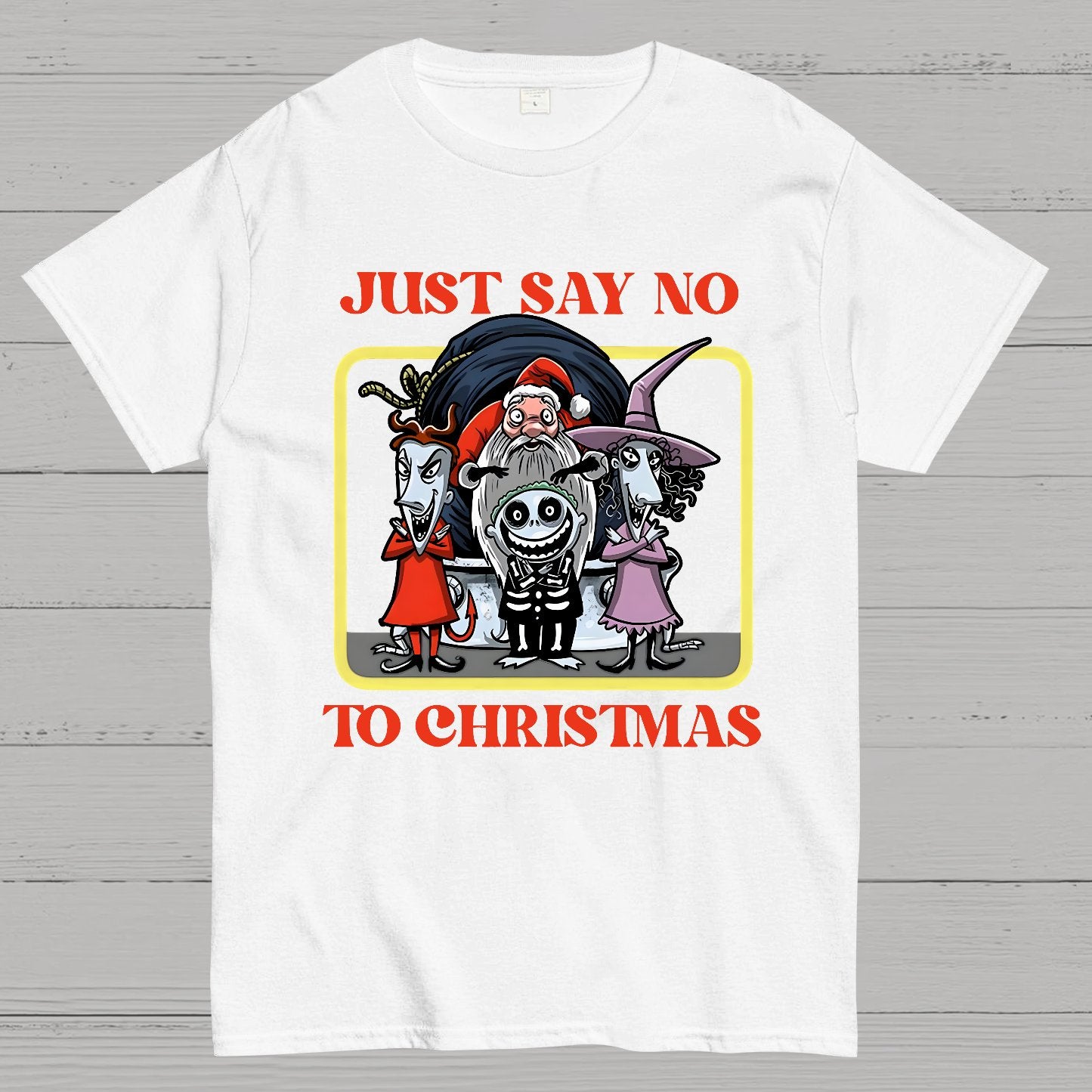 Say No to Christmas Geek T-Shirt