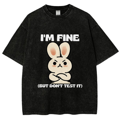 I'm Fine... Vintage Distressed T-shirt