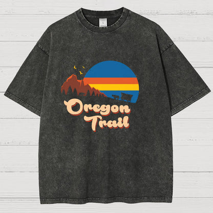 Oregon YOU HAVE DIED Vintage Distressed T-shirt