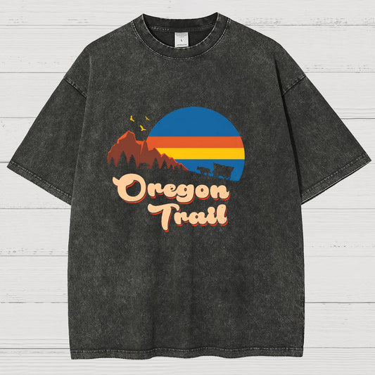 Oregon YOU HAVE DIED Vintage Distressed T-shirt