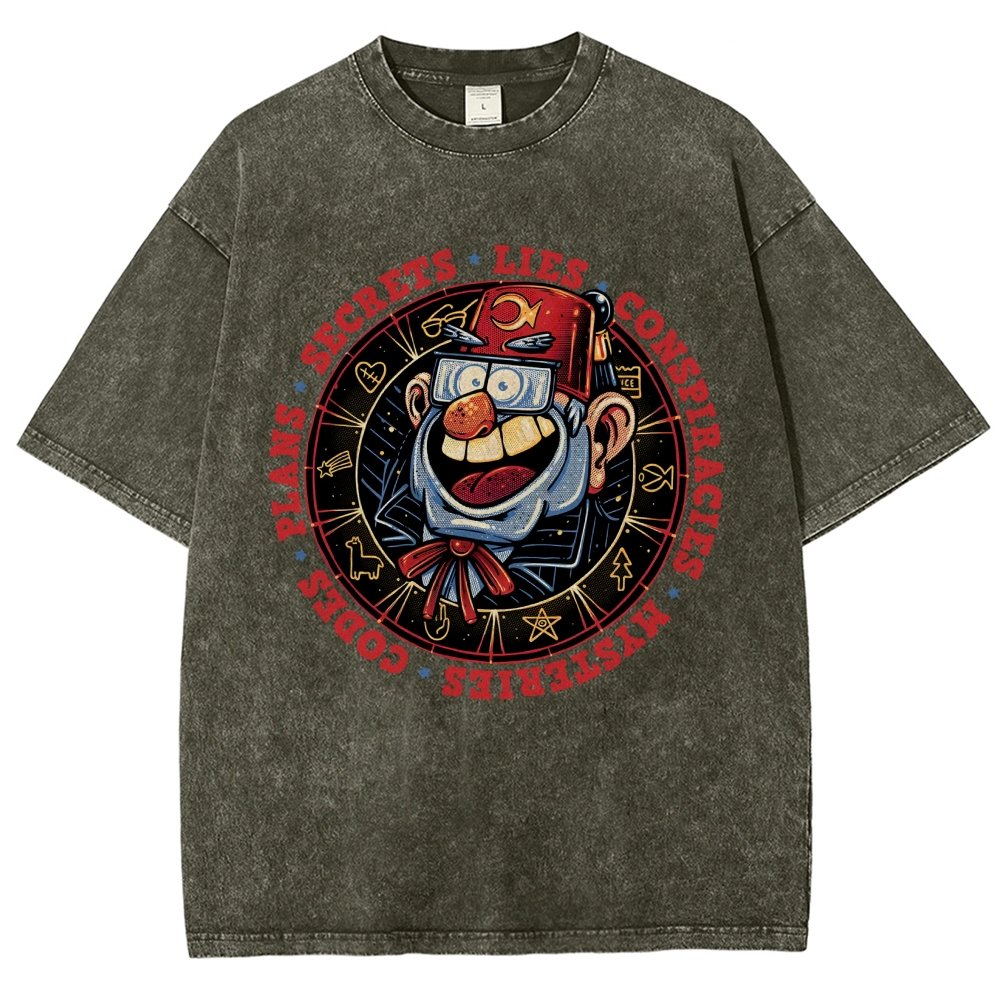 The Fall Of Secrets Vintage Distressed T-shirt