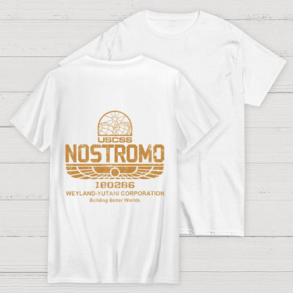Mystery Ship Front And Back Printing Geek T-Shirt
