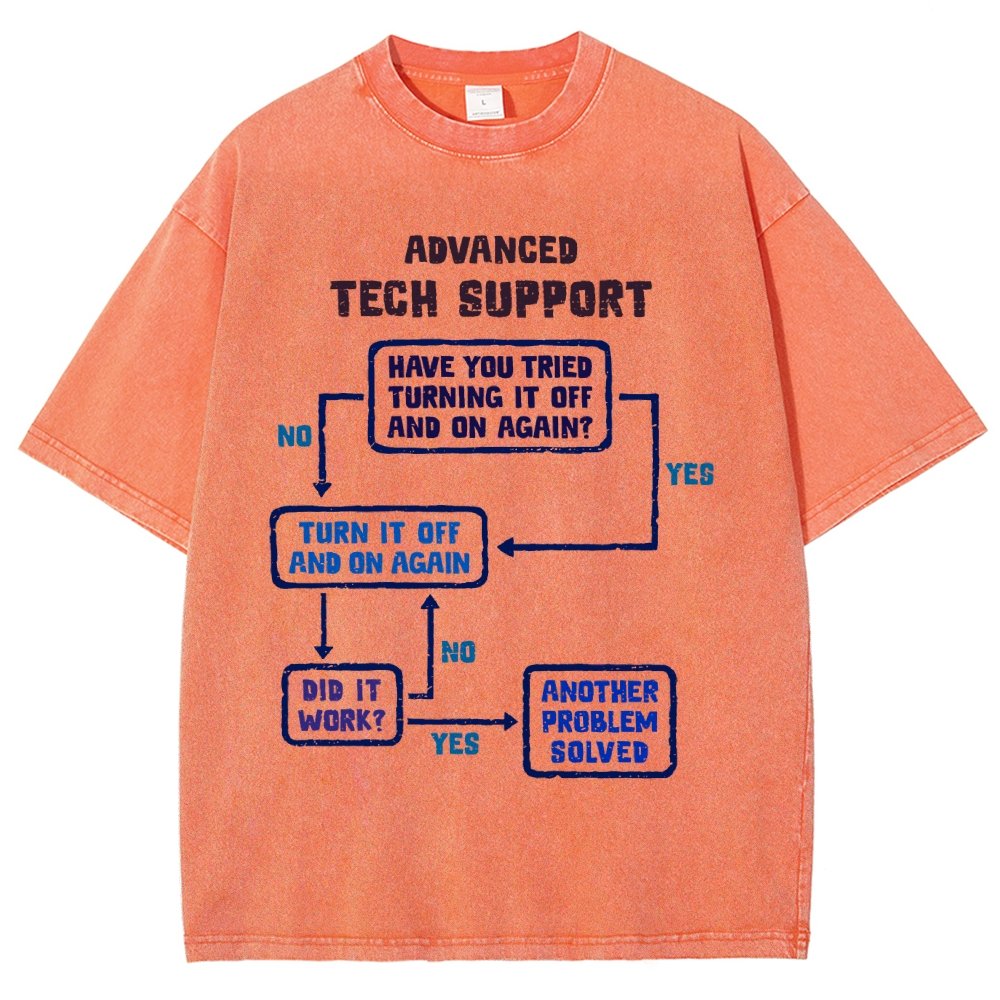 Advanced Engineering Vintage Distressed T-shirt