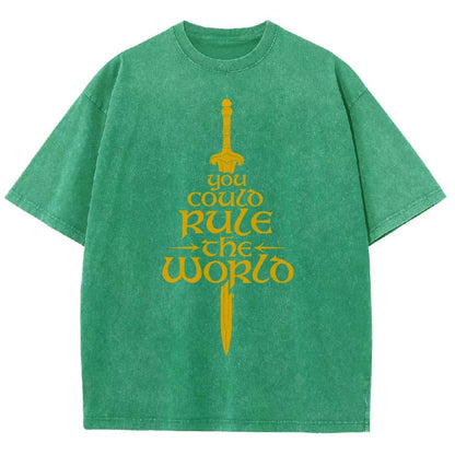 You Could Rule the World Vintage Distressed T-shirt