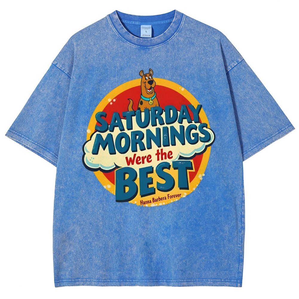 80s Saturday Morning Vintage Distressed T-shirt