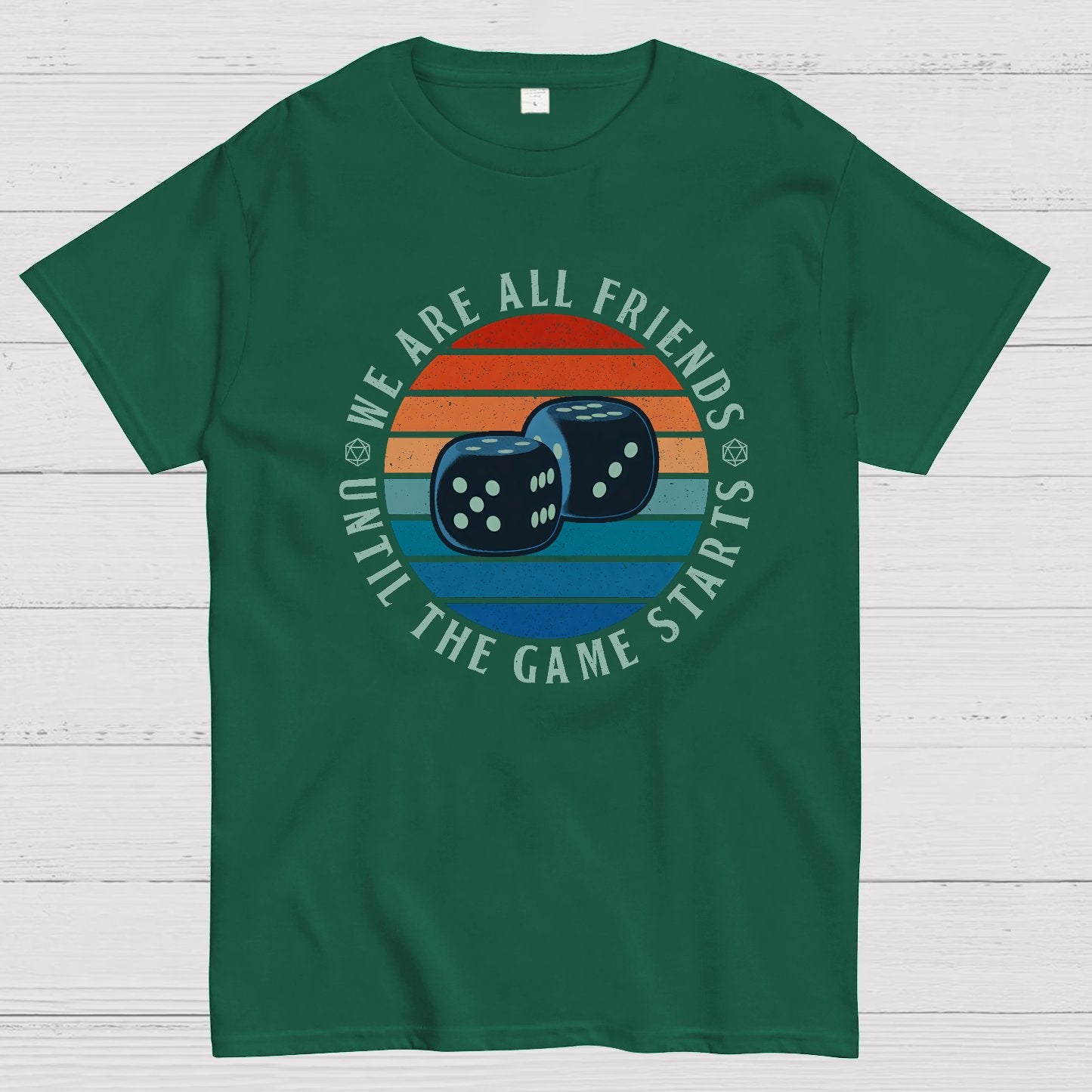 Friends Until Game Night Geek T-Shirt