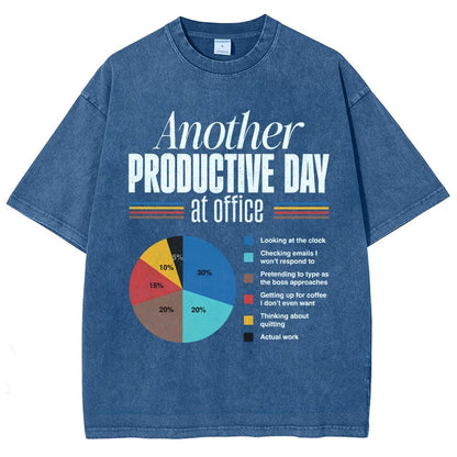 Another Productive Day Vintage Distressed T-shirt