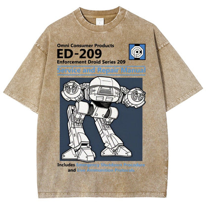 Robotic Unit Service and Repair Manual Vintage Distressed T-shirt