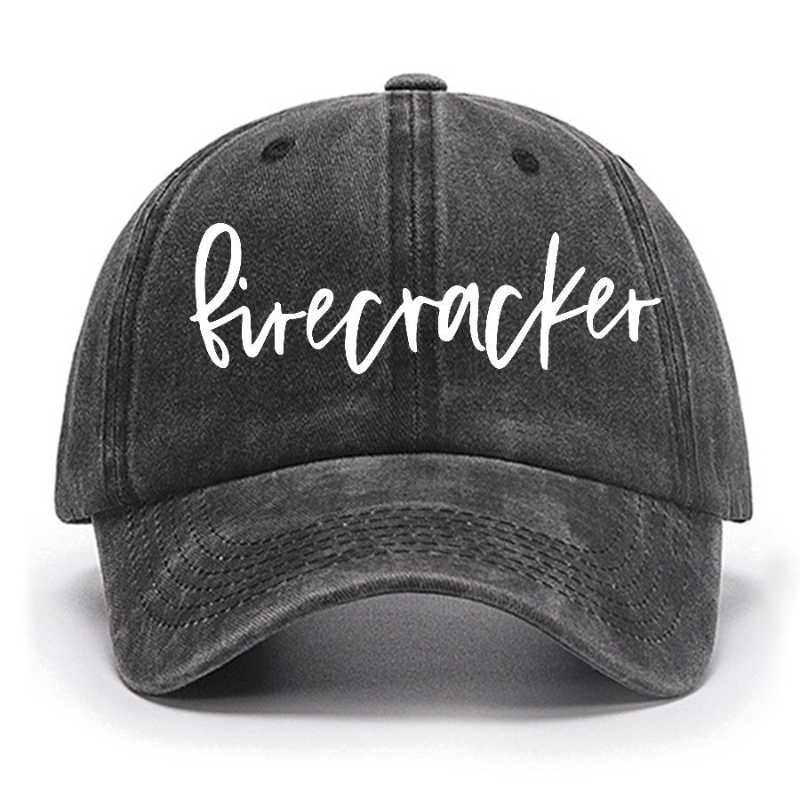 Firecracker 4th Of July Cotton Hat