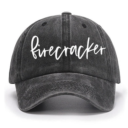 Firecracker 4th Of July Cotton Hat