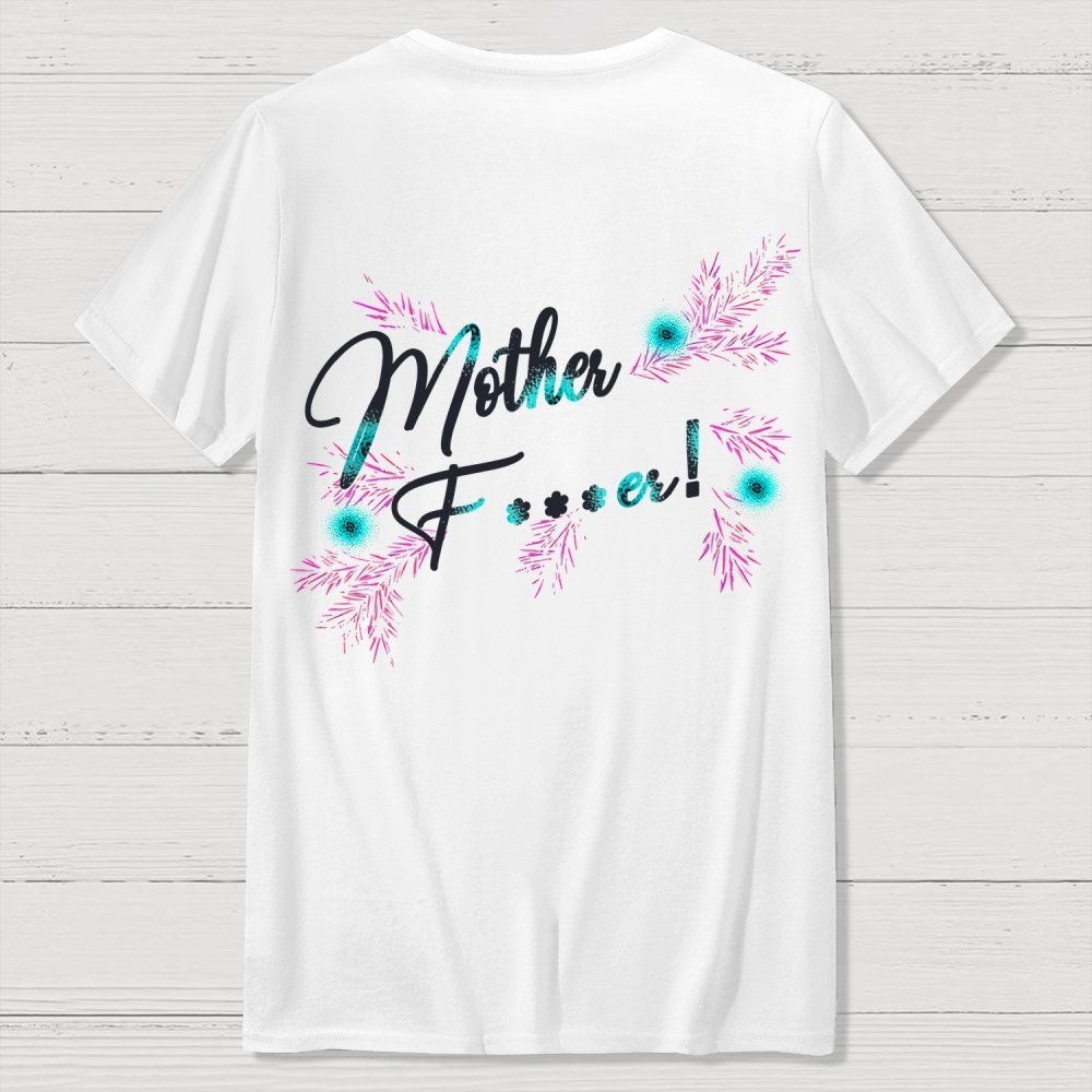 Yippee-Ki-Yay Mother   F***er！Front And Back Printing Geek T-Shirt