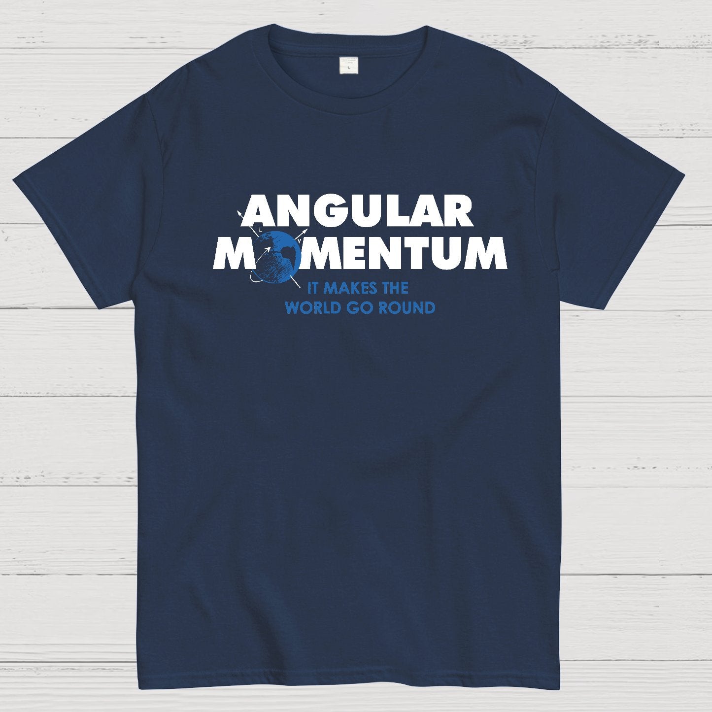 Angular Momentum Science Geeky T-Shirt