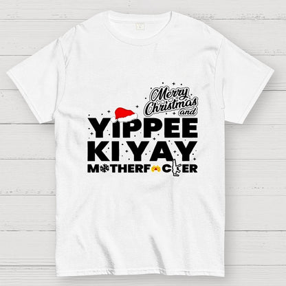 Merry Christmas and yippee ki yay motherf*cker Geek T-Shirt