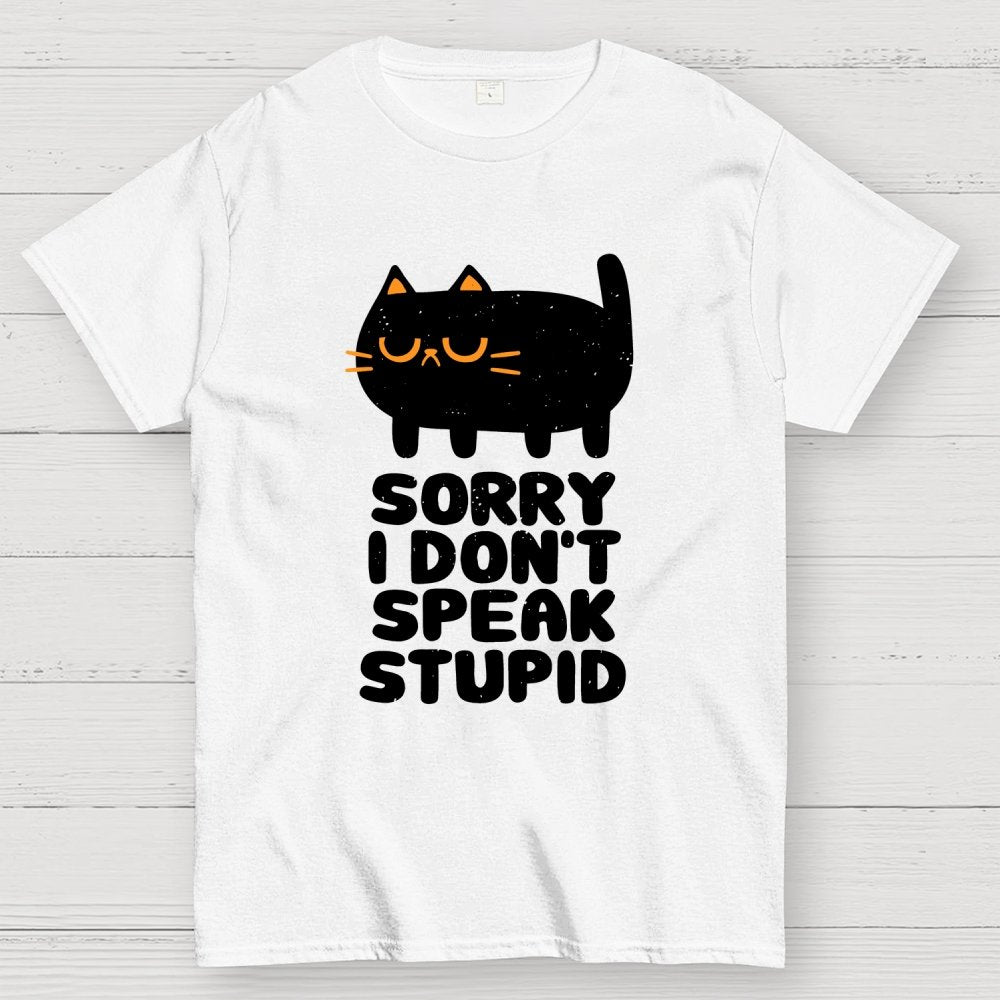 I Don't Speak Stupid Geek T-Shirt
