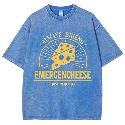 Really. Really Cheesy Vintage Distressed T-shirt