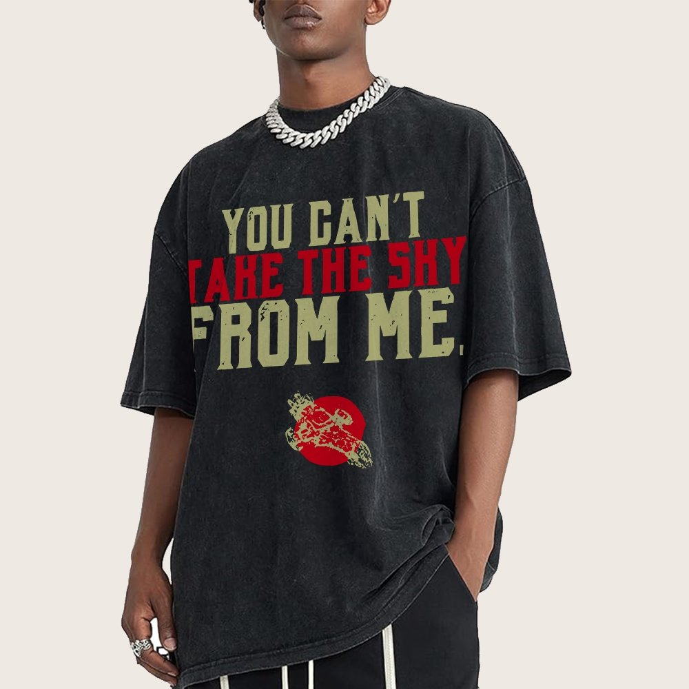 Serenity Front Vintage Distressed T-shirt