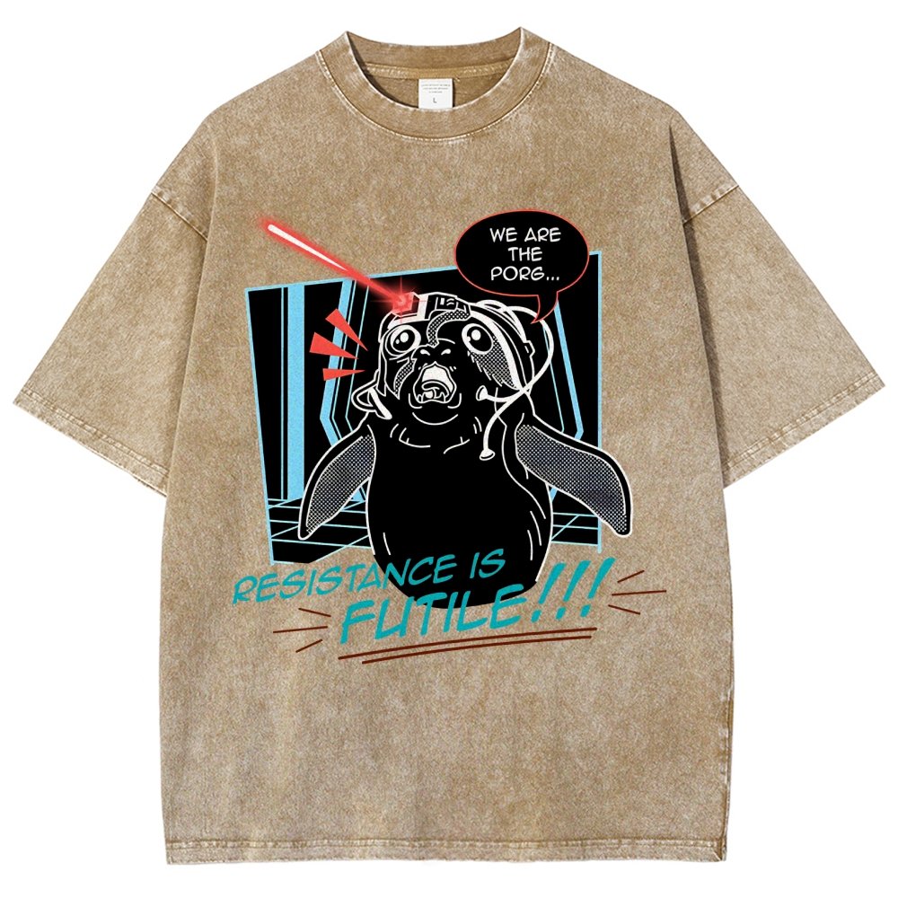 We Are Unstoppable Is Futile   Vintage Distressed T-shirt