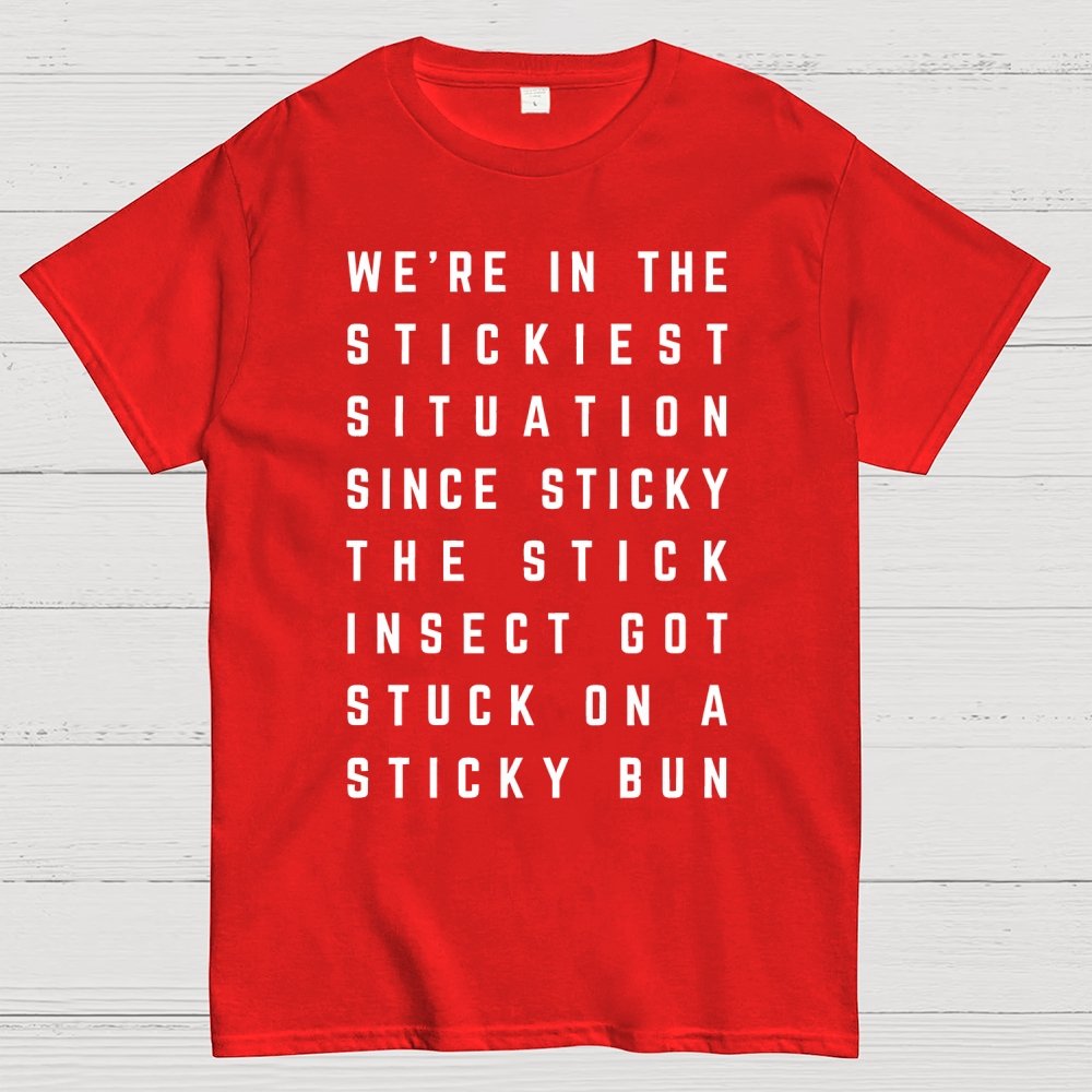Sticky Situation Unisex Geek T-Shirt