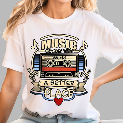 Music Love Geek T-Shirt