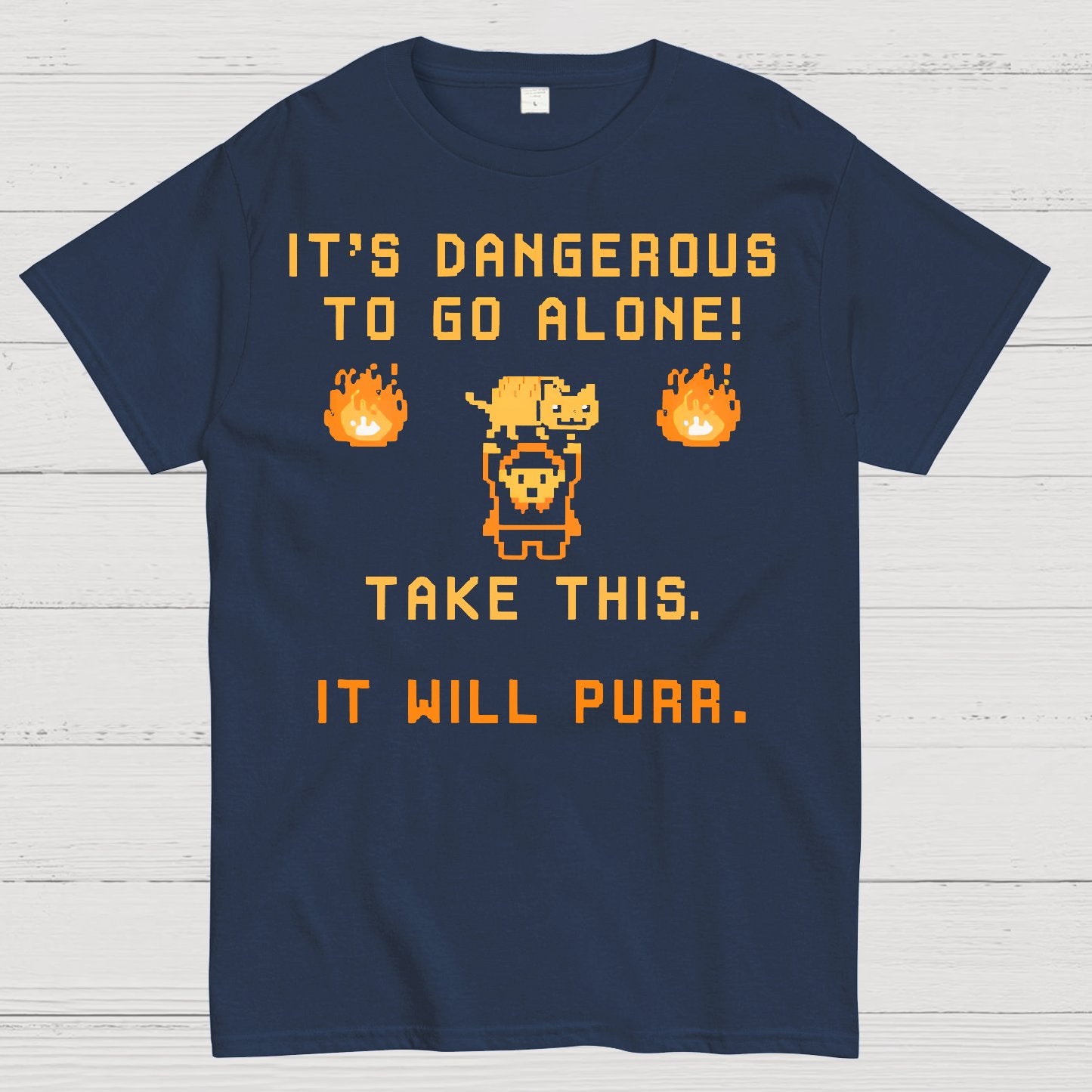 It's Dangerous To Go Alone Geek T-Shirt