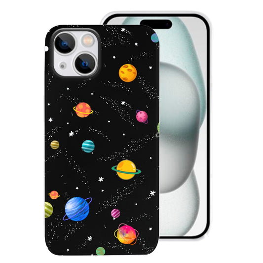 Universe Planet Print Phone Cases