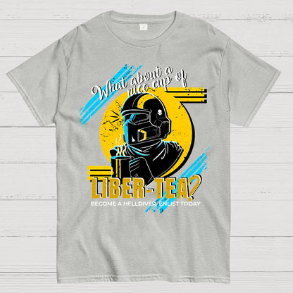 What about a cup of Liber-tea? Geek T-Shirt