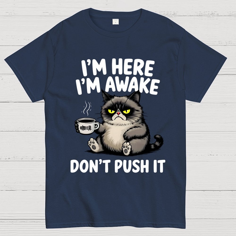 Tired Cat Geek T-Shirt