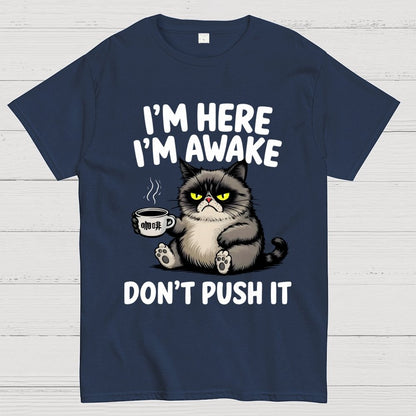Tired Cat Geek T-Shirt