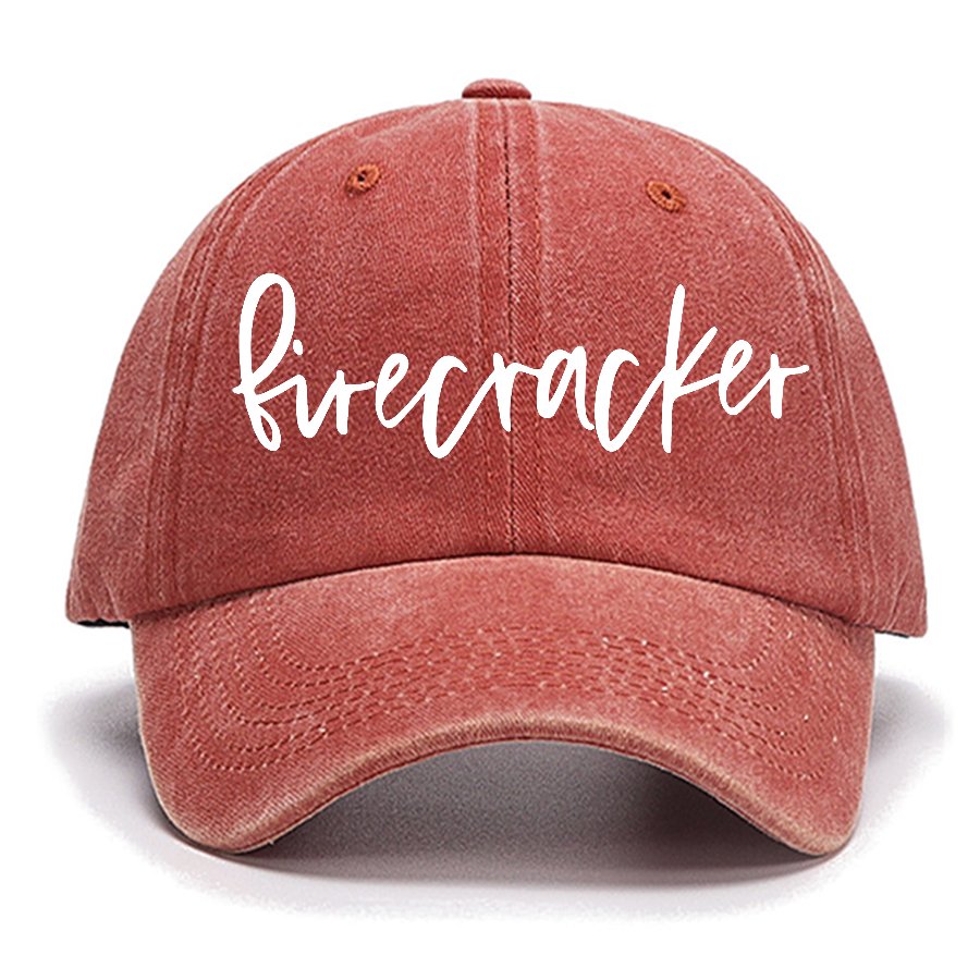 Firecracker 4th Of July Cotton Hat