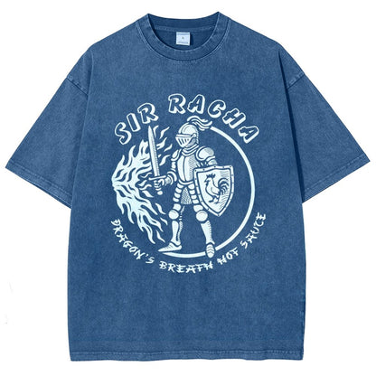 Sir Racha Dragon’s Breath Hot Sauce Vintage Distressed T-shirt