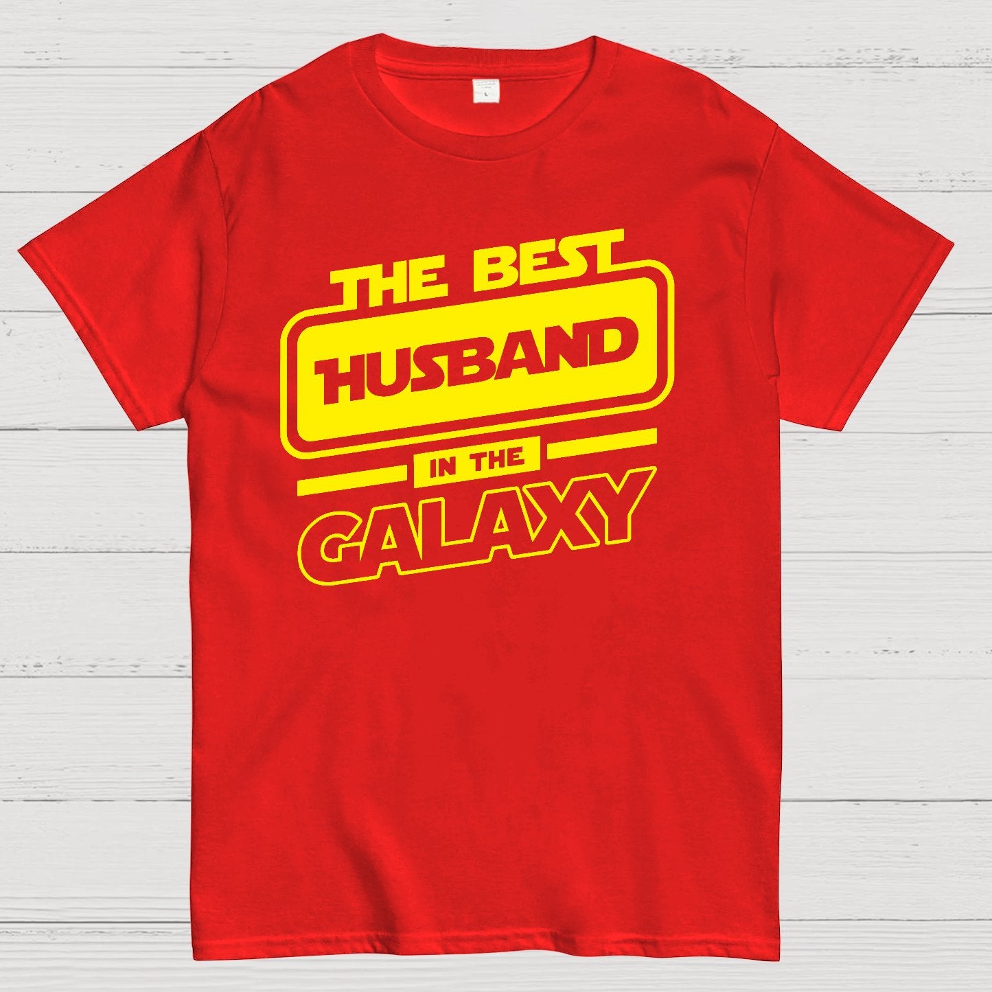 Best Husband In The Galaxy Geek T-Shirt