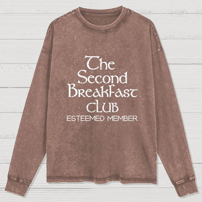 Esteemed Member Washed Long Sleeve Tee
