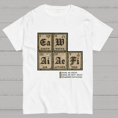 Periodic Table Vintage Nerdy T-Shirt
