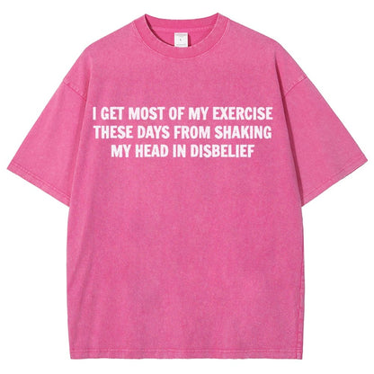 Shaking My Head Sarcastic  Vintage Distressed T-shirt