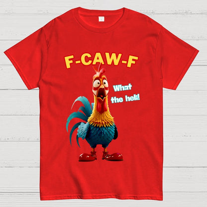 Chicken F-CAW-F What The Heli Geek T-Shirt
