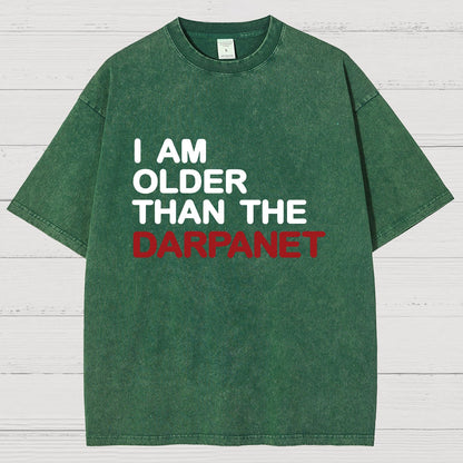 I Am Older Than The Darpanet Vintage Distressed T-shirt