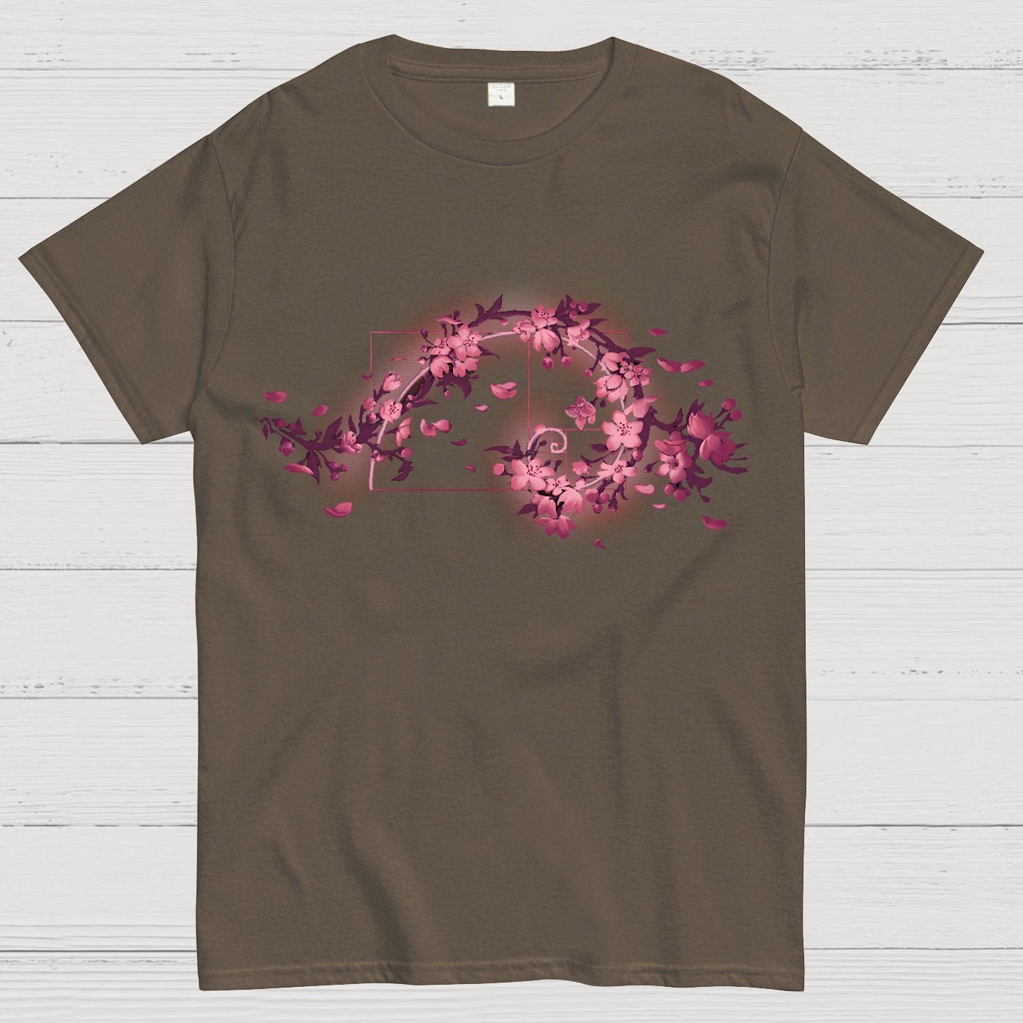Golden Sakura Season Geek T-Shirt