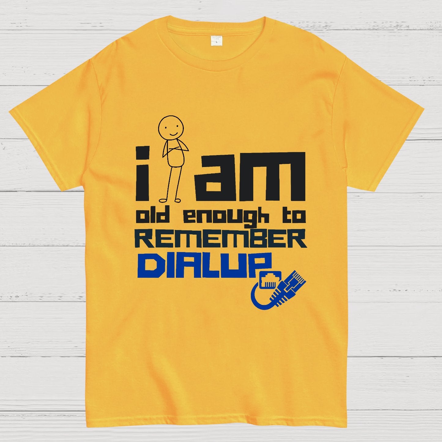 Dialup Internet Retro Geeky T-Shirt