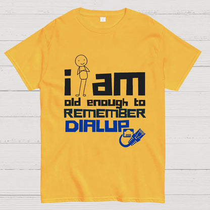 Dialup Internet Retro Geeky T-Shirt