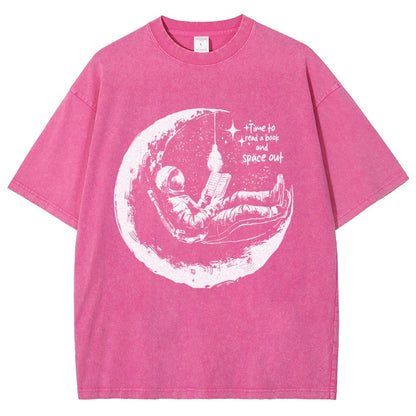 Time to read a book Vintage Distressed T-shirt